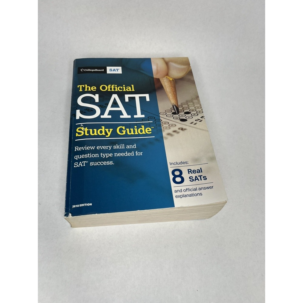 Official SAT Study Guide, 2018 Edition by The College Board Get Alternate Tests
